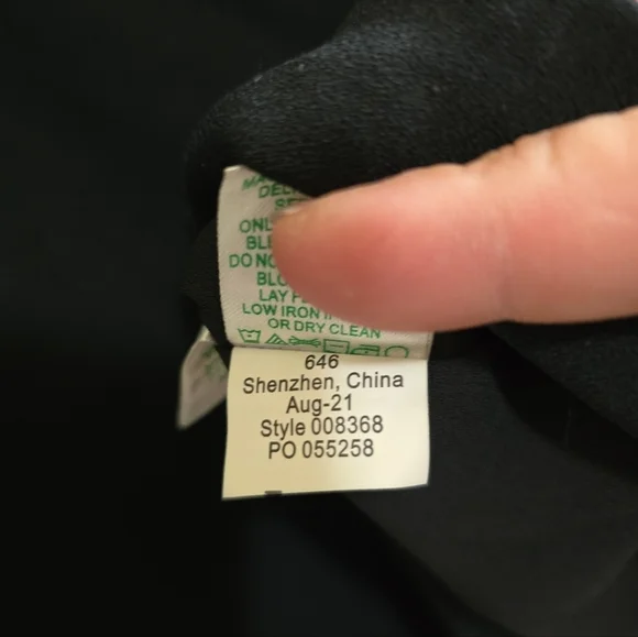 NWT Lilly Pulitzer Karolina Dress in Onyx Black 00 LBD Ruffle Lace Long Sleeves - Picture 10 of 11